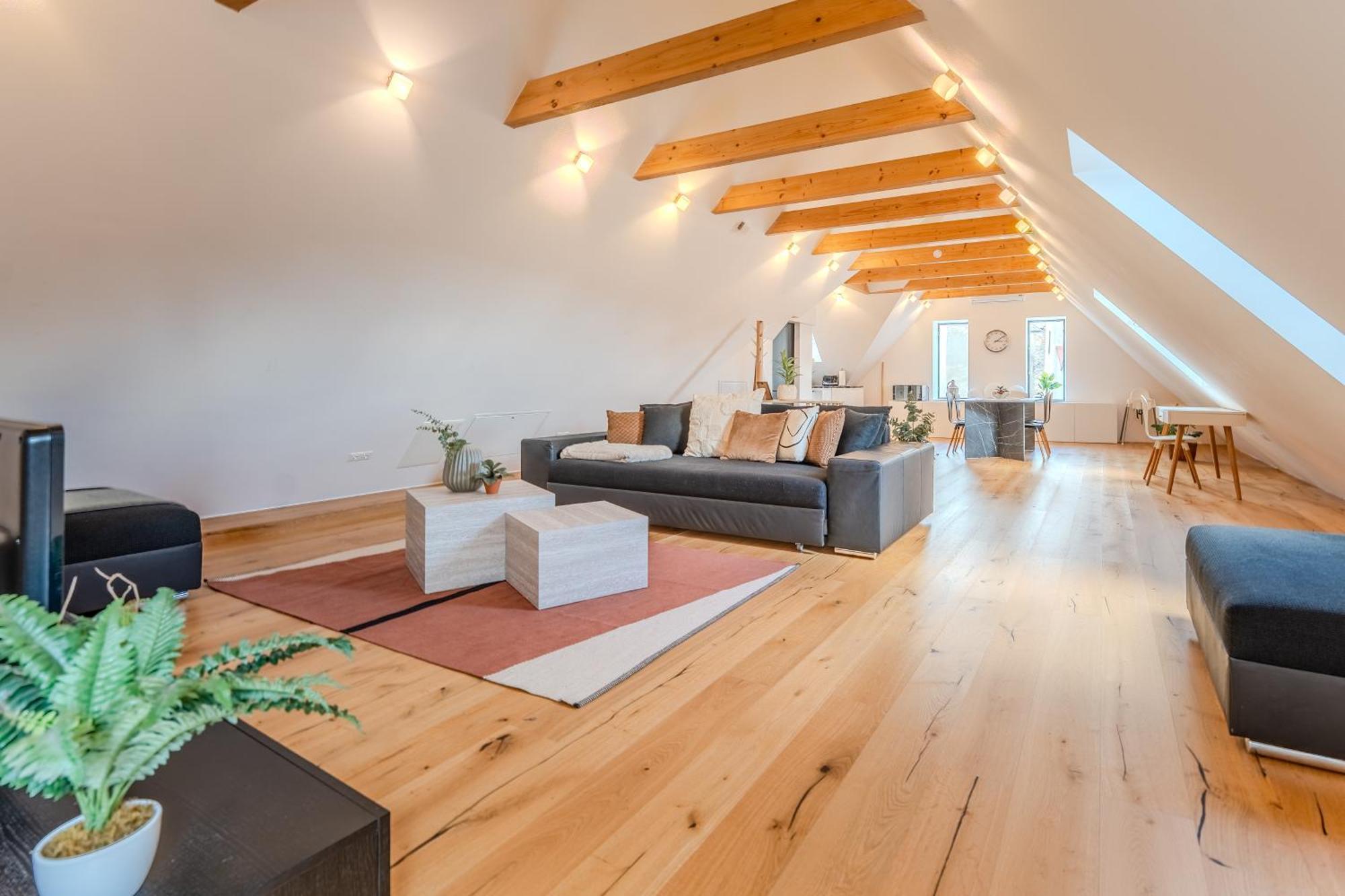 דירות קרמס אן דר דונאו Loft Dachsberg מראה חיצוני תמונה